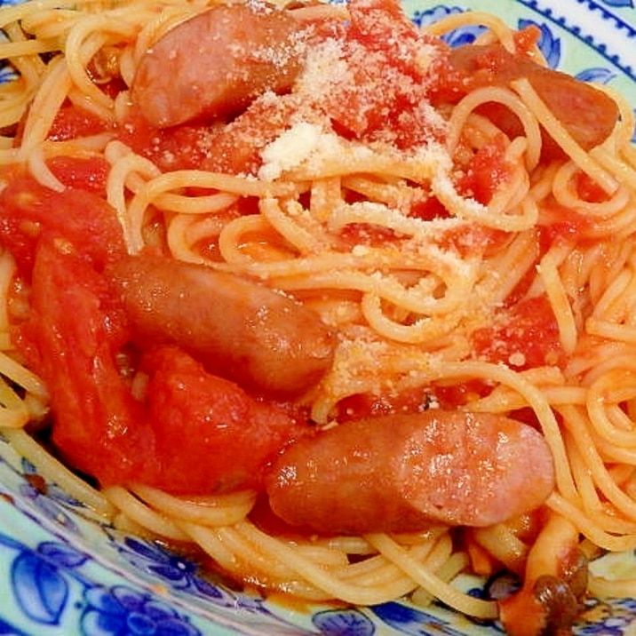 トマト缶で ウインナーとしめじのトマトパスタ レシピ 作り方 By めい 楽天レシピ トマト缶で ウインナーとしめじのトマトパスタ レシピ 作り方 By めい 楽天レシピ